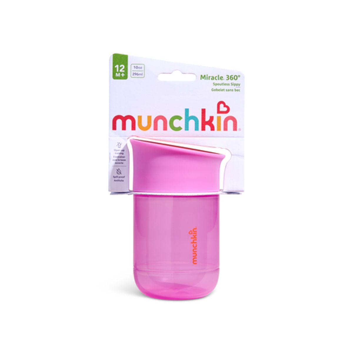 Munchkin Miracle 360 Sippy Cup Rosa
