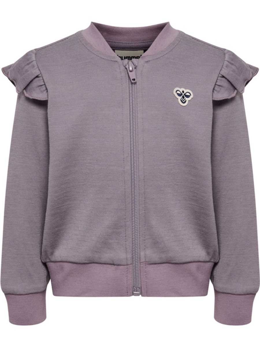 Hummel Mini Bee Ulljakke Med Glidelås Gray Ridge