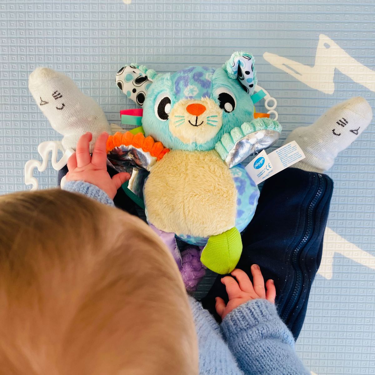 Playgro Sensory Friend Atka Artic Cat 3m+