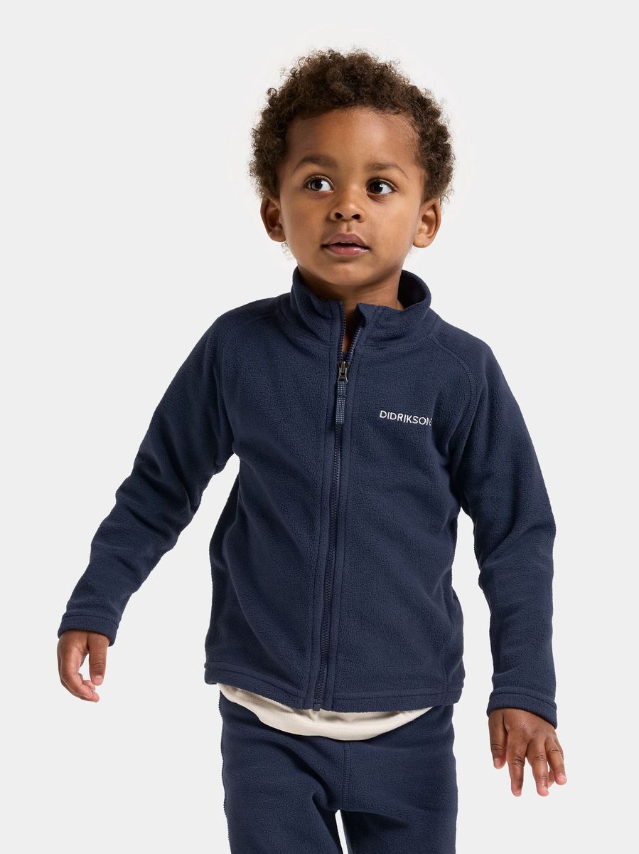 Didriksons Monte Fleecejakke Navy