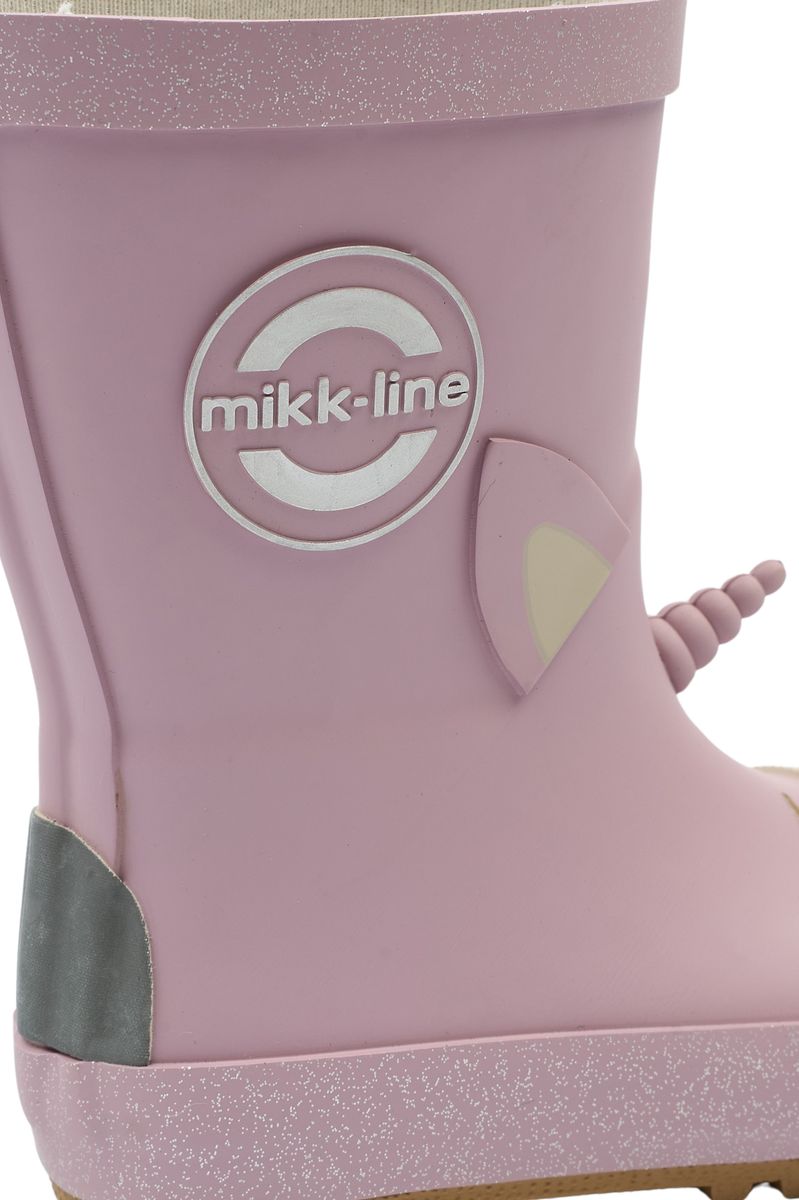 Mikk-Line 3D Gummistøvler Unicorn Mauve Shadows