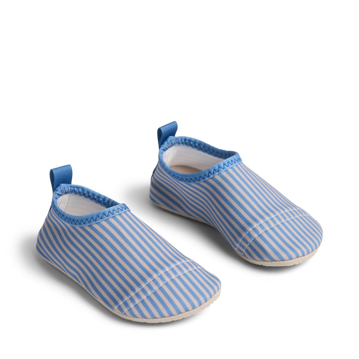 Wheat Badesko Dolphin  Blue Swim Stripe