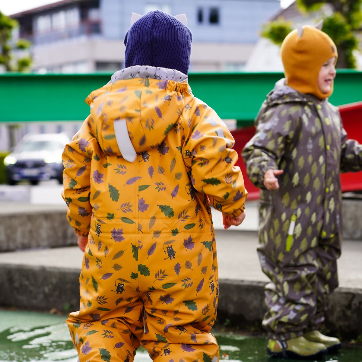 Kattnakken Vinterregndress Slaps Tolvmeterskogen Honning