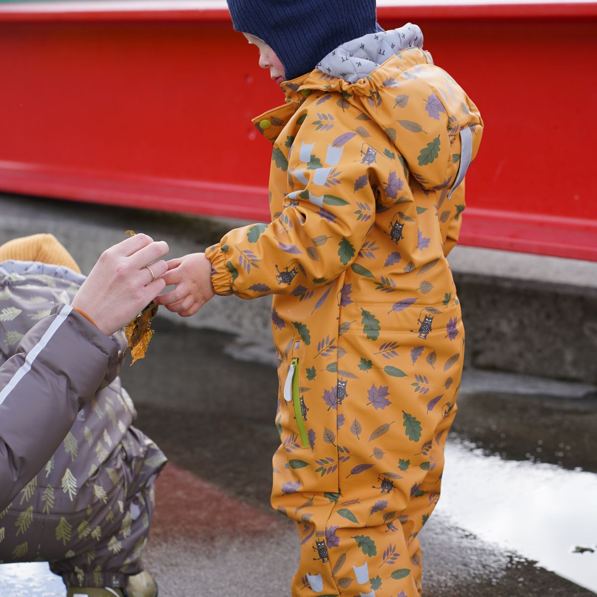 Kattnakken Vinterregndress Slaps Tolvmeterskogen Honning