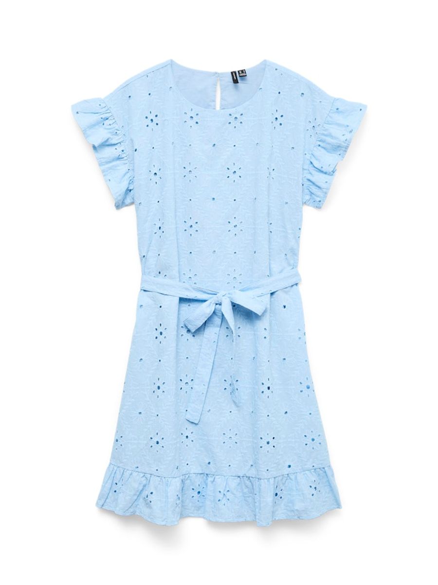Vero Moda Girl Eliza Kjole Cashmere Blue