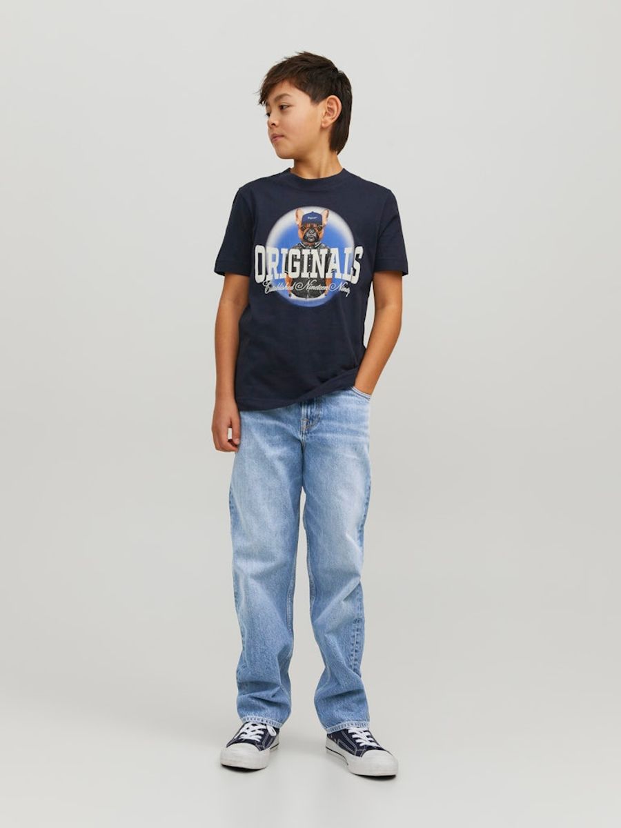 Jack & Jones Mini Chris Jeans Relaxed Fit Blå Denim