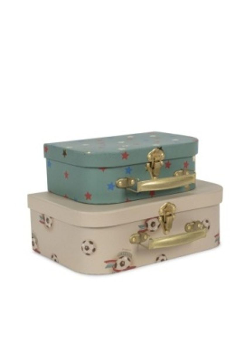 Konges Sløjd 2 Pack Suitcase Fsc Off White/Kick It