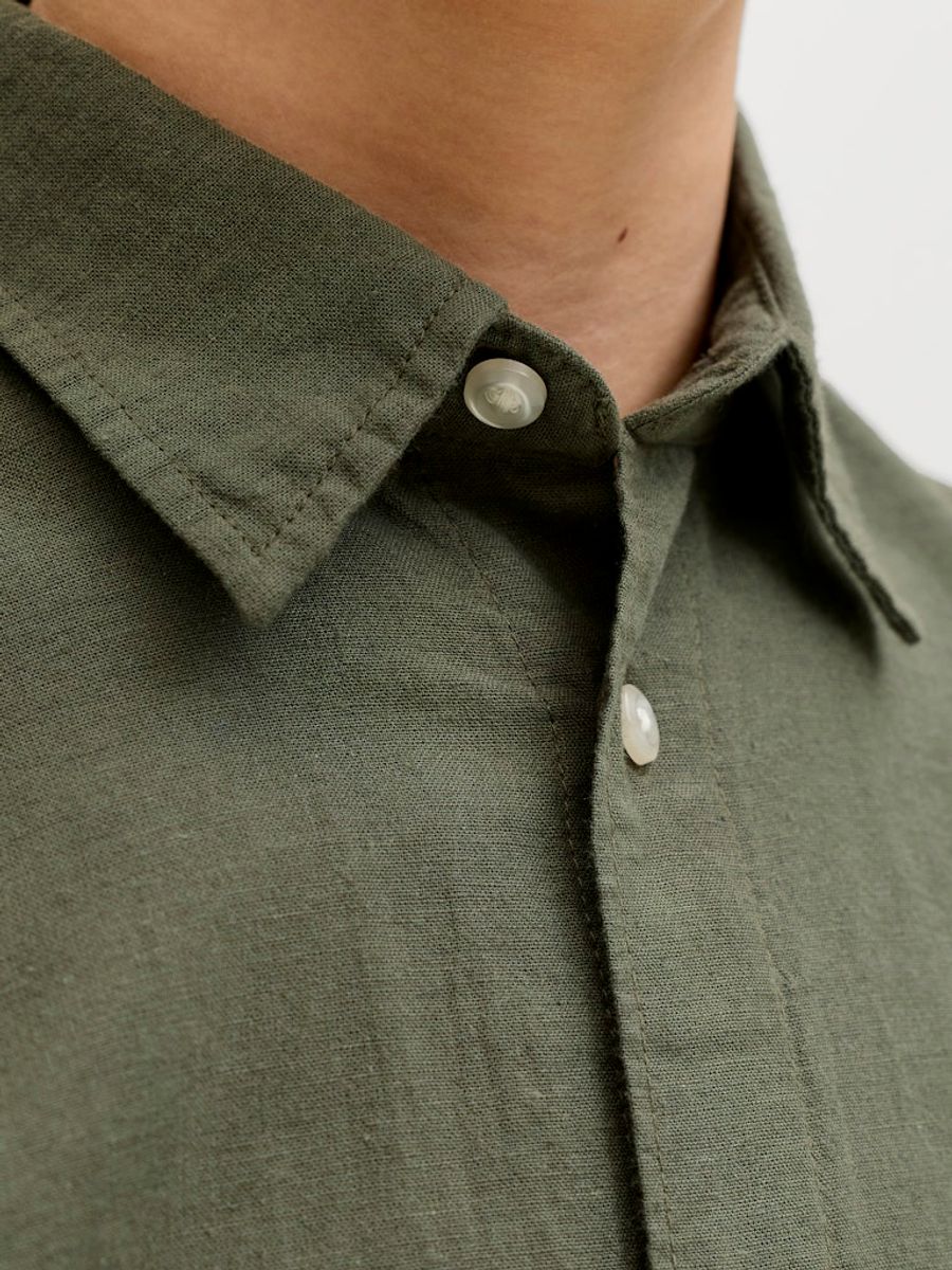 Jack & Jones Junior Ebreeze Skjorte Regular Fit Dusty Olive