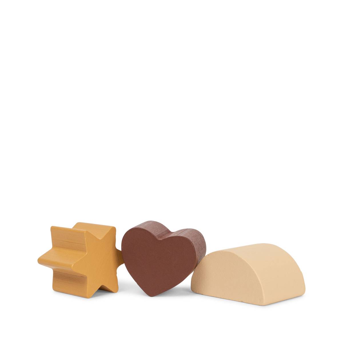 Konges Sløjd Moon-Cloud And Star Shape Sorter Multi