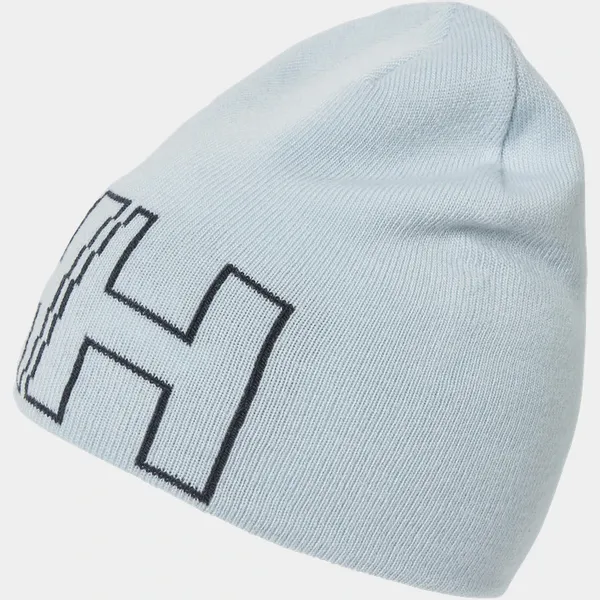 Lys blå K Outline Beanie
